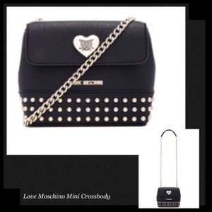 LOVE MOSCHINO Boras Chain Mini Crossbody Bag